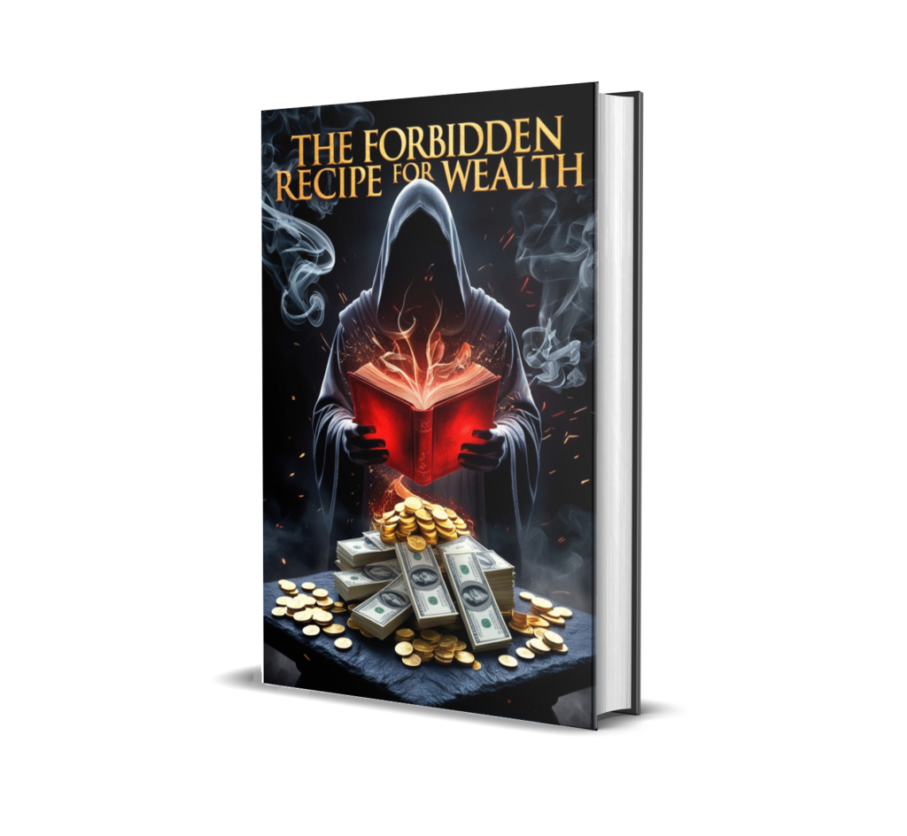 The Forbidden Recipe for Wealth Cover Mockup